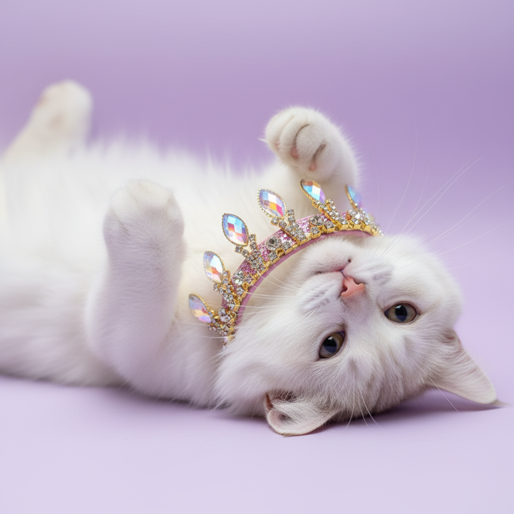 Is Your Cat a Diva? Signs Your Pet Deserves a Rhinestone Collar