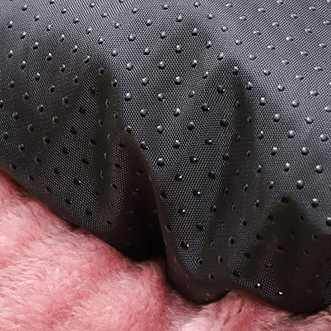 The Cozy Nest Plush Donut Pet Bed - Light Gray