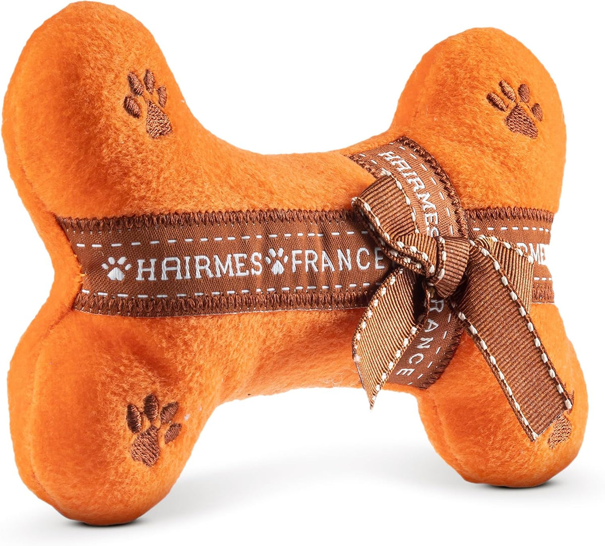 Hairmes Bone Plush Squeaky Dog Toy