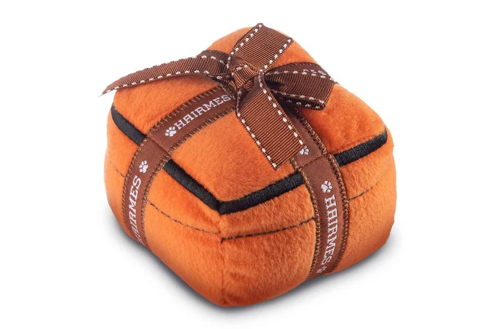 Hairmes Gift Box Plush Squeaky Dog Toy
