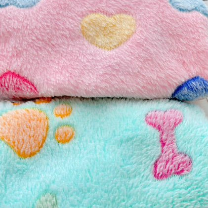 Pink Heart Fleece Sweater for Dogs & Cats