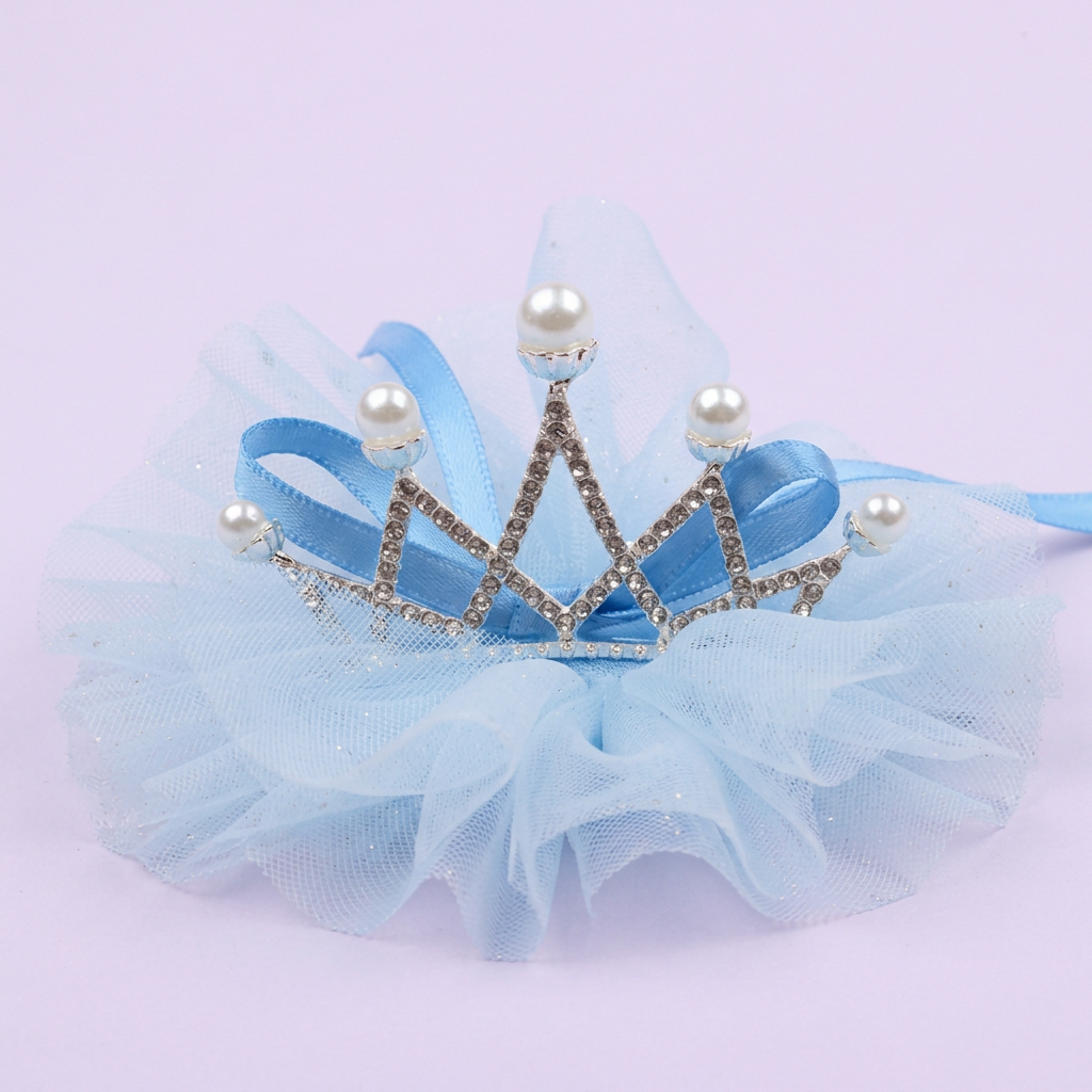 Baby-blue version of the crown clip