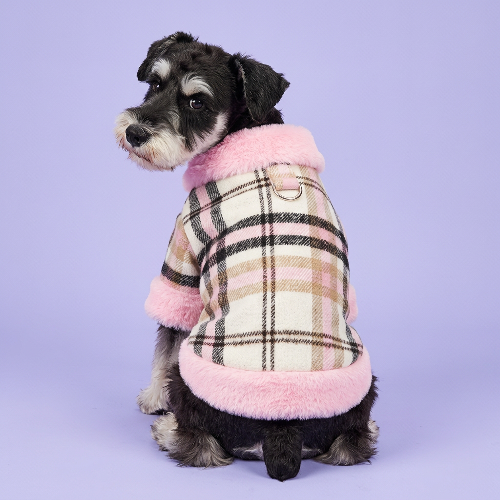 Black-and-silver miniature schnauzer looking back