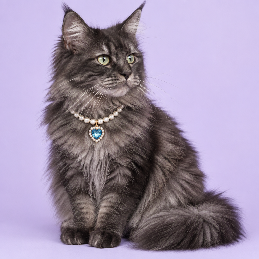 Black-smoke cat sitting
