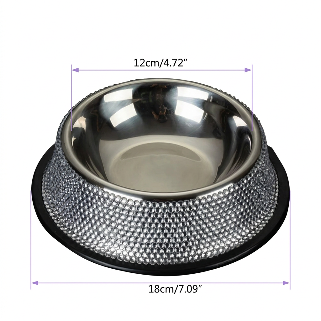 Bowl measurement image with lavender lines, generous white margins, and square framing