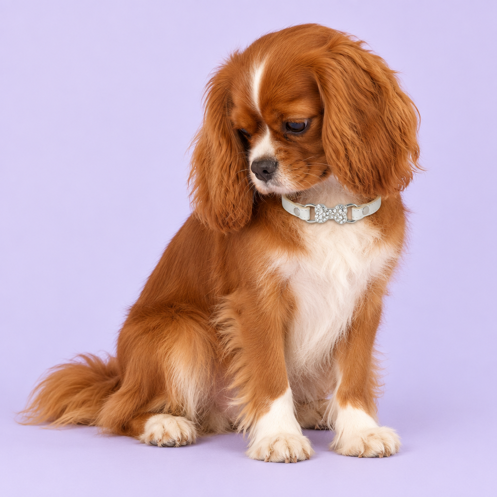 Cavalier with white collar