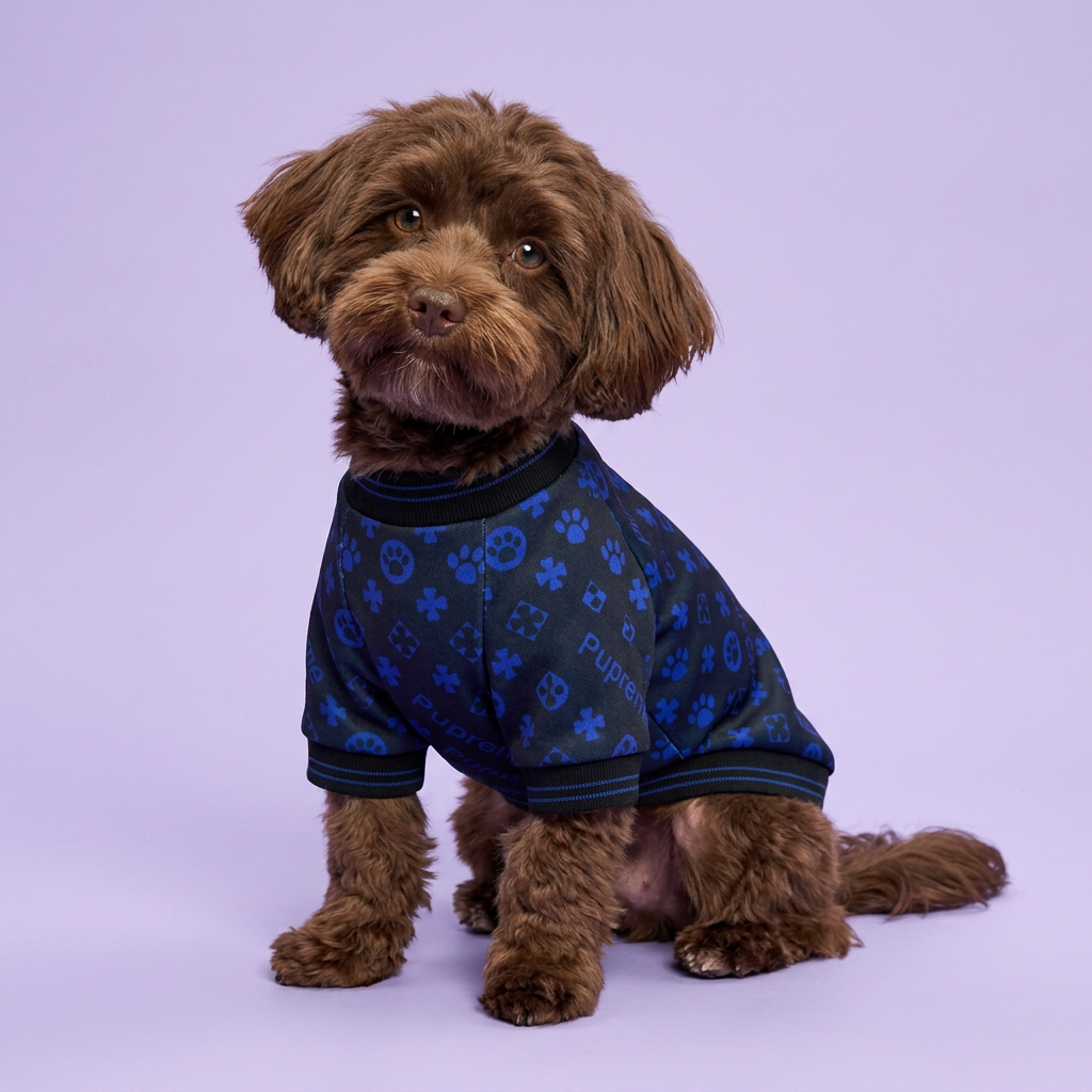 Chocolate Havanese seated with a gentle head tilt