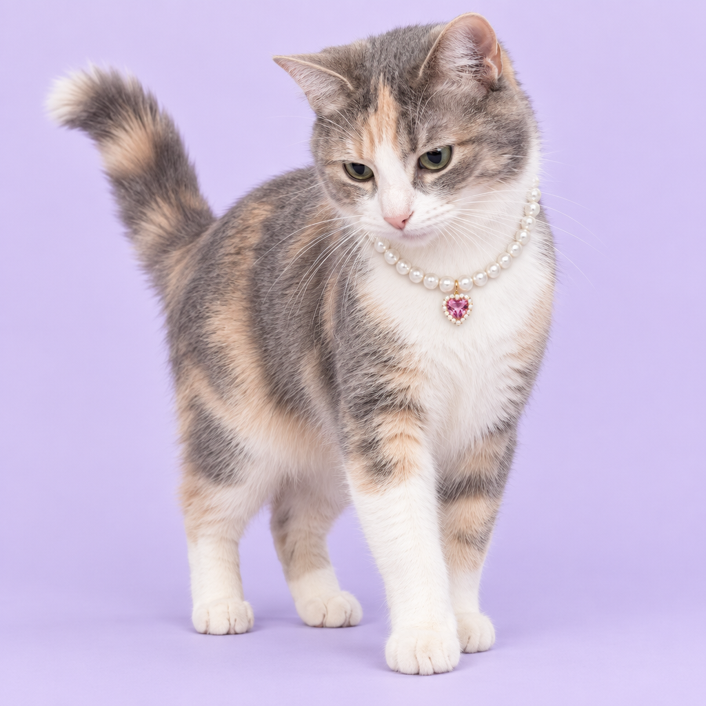 Dilute calico standing