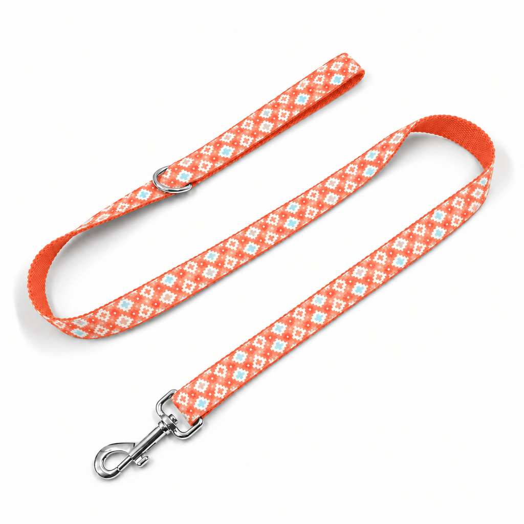 Extended leash with corrected pattern