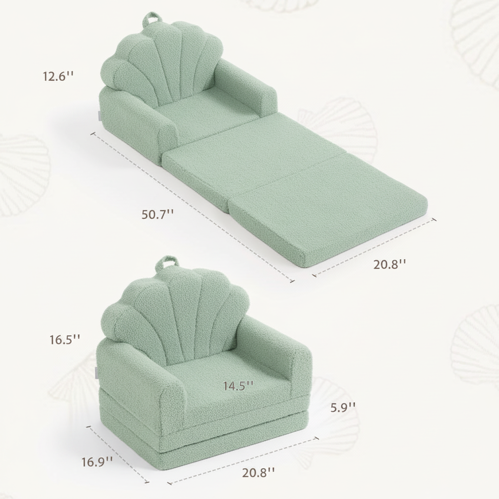 Green chairs recolored to a much lighter soft pastel sage green