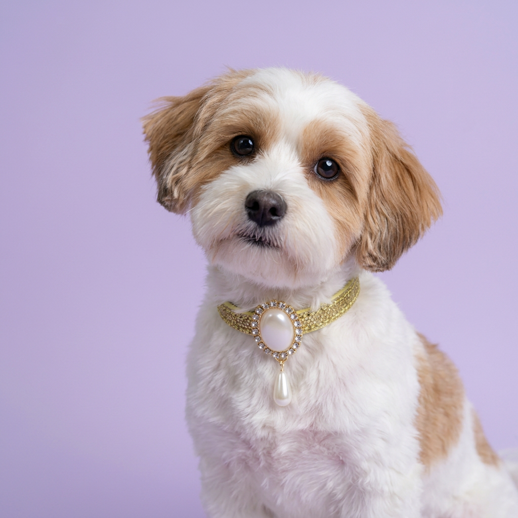 Havanese portrait with a gentle head tilt