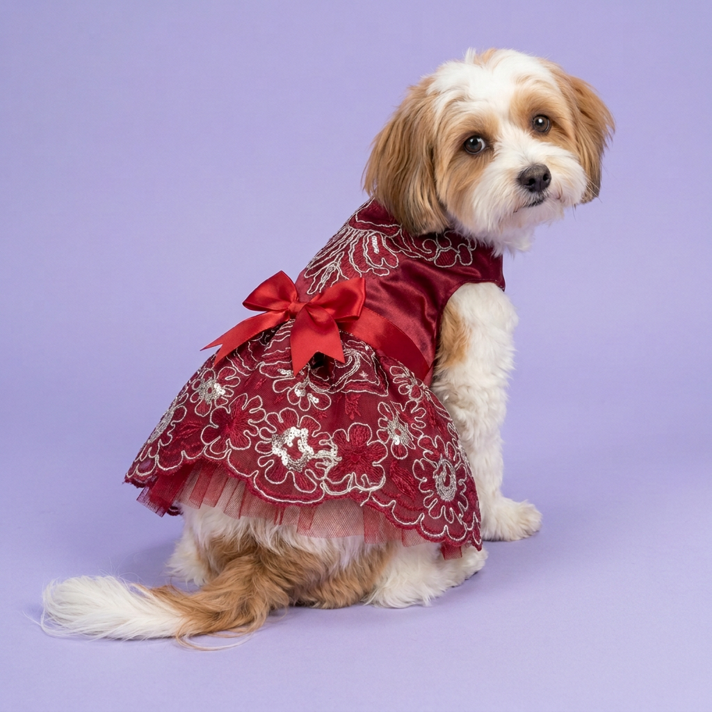 Havanese portrait with the corner inset removed