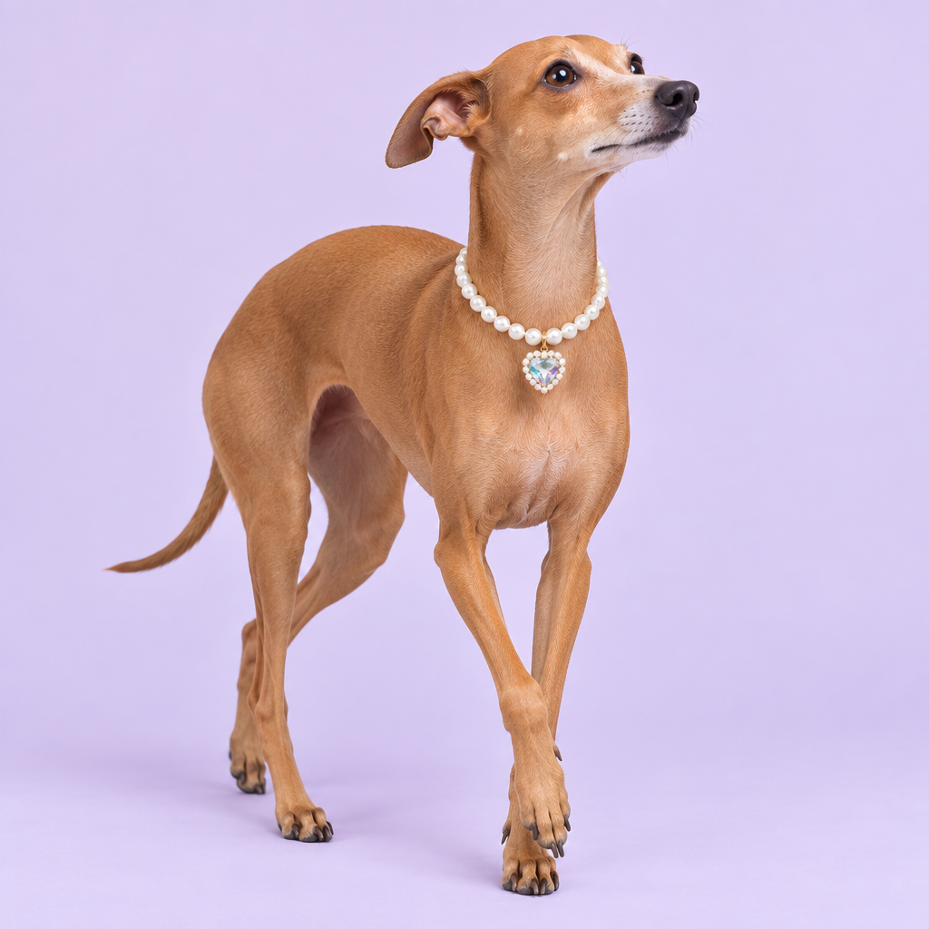 Italian Greyhound stepping