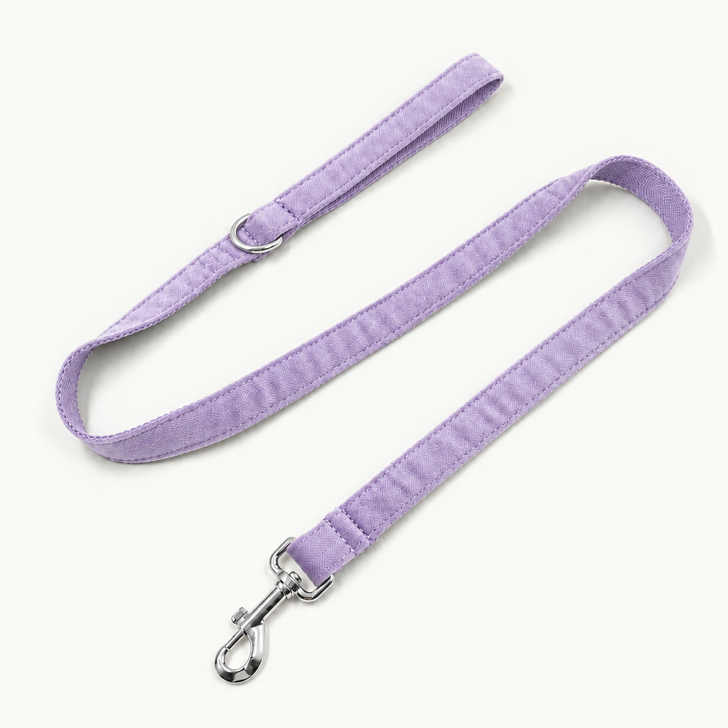 Light purple full-length leash