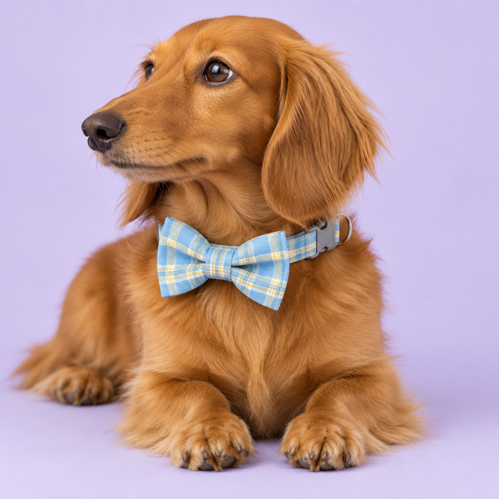 Lounging dachshund