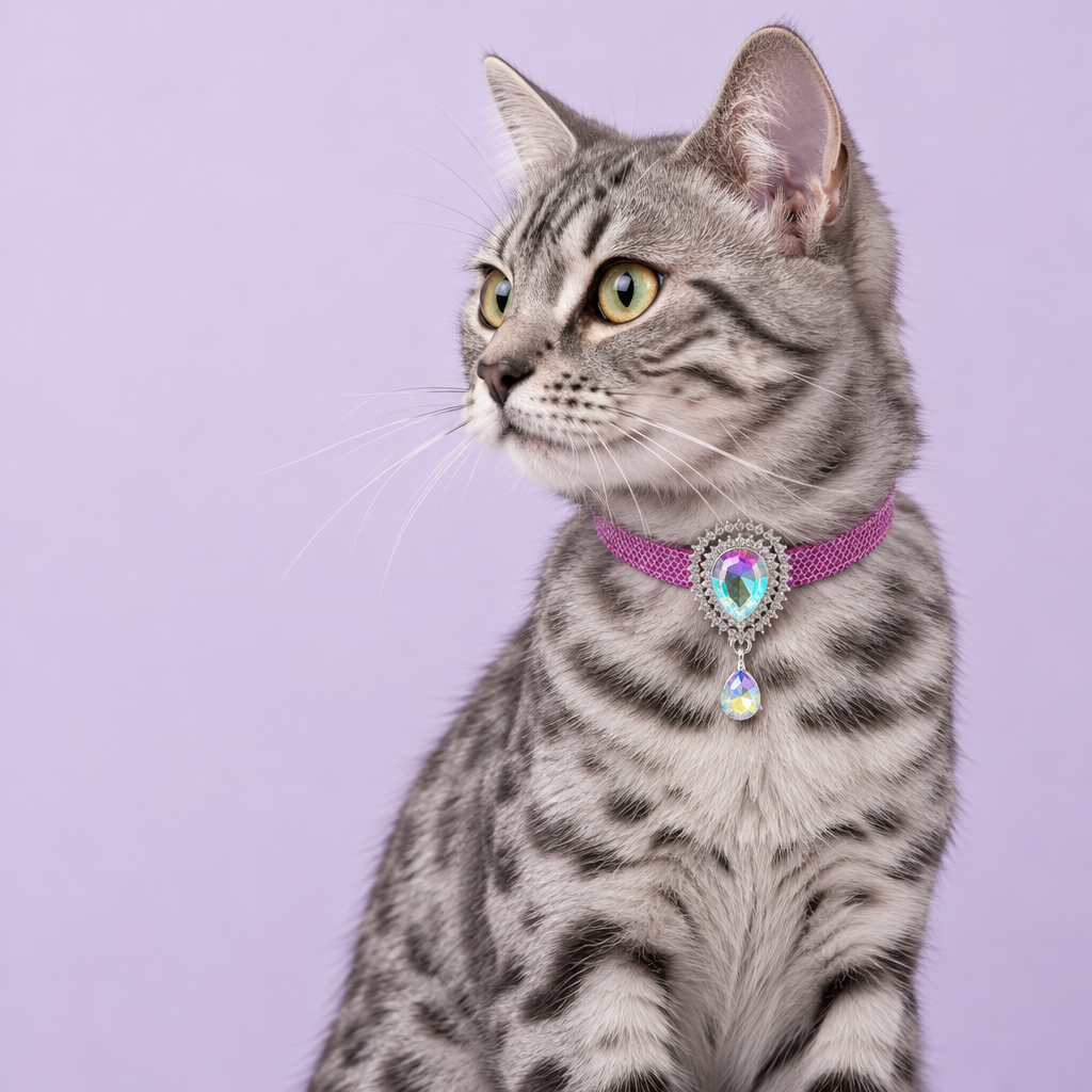Off-center Bengal portrait with a near-profile head turn