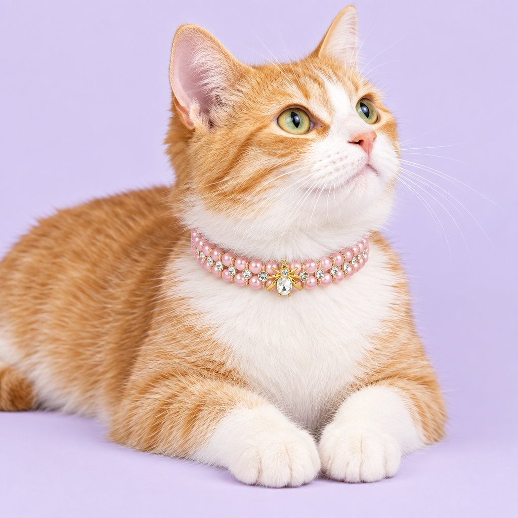 Orange-and-white cat lounging
