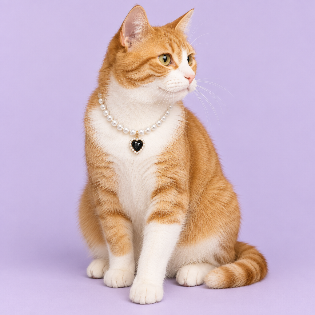 Orange-and-white cat