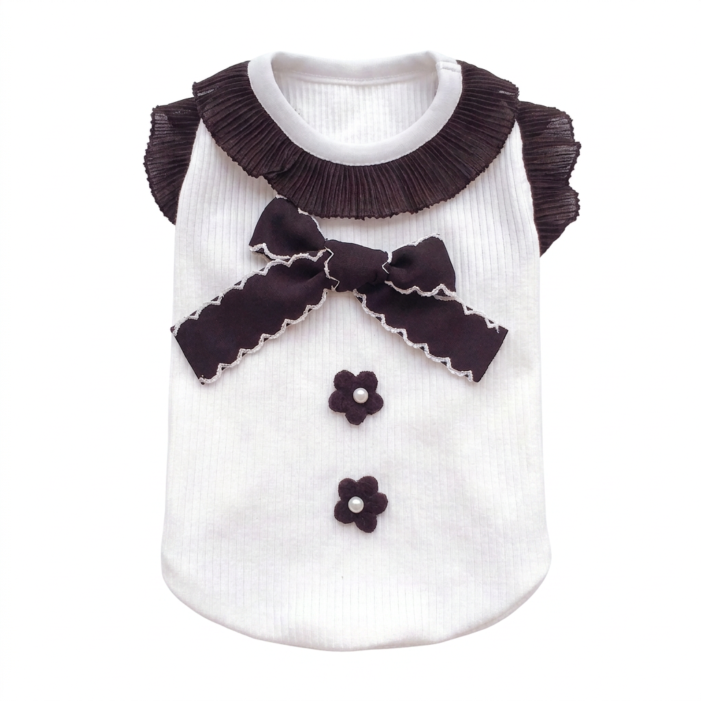 Pet top on a pure white background
