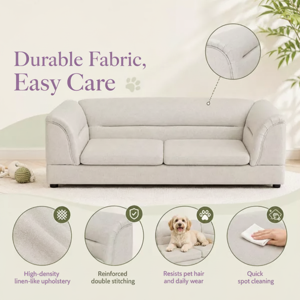 Product graphic with branding removed and lavender text