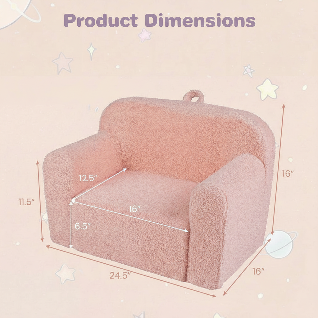 Product graphic with the top heading recolored lavender