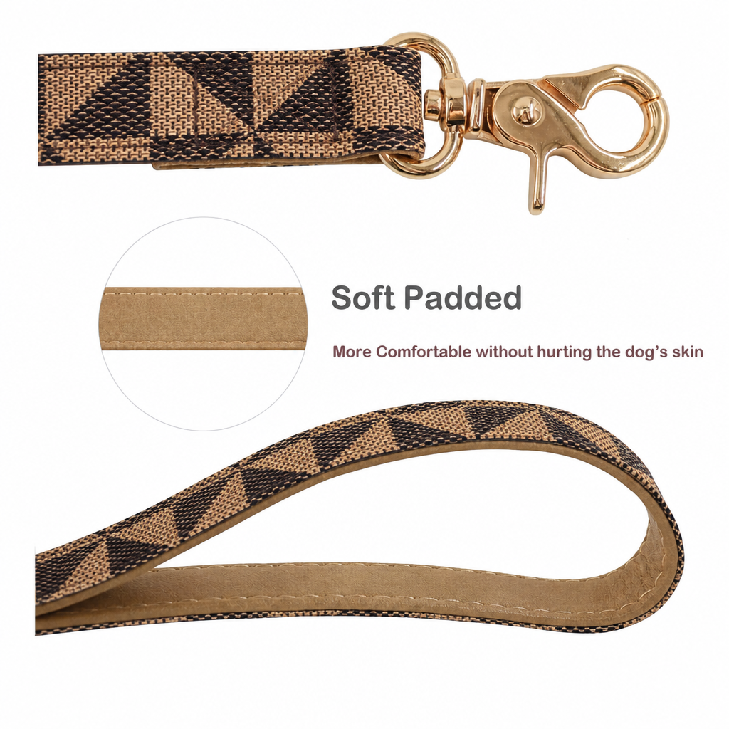 Recolored triangular-pattern handle graphic