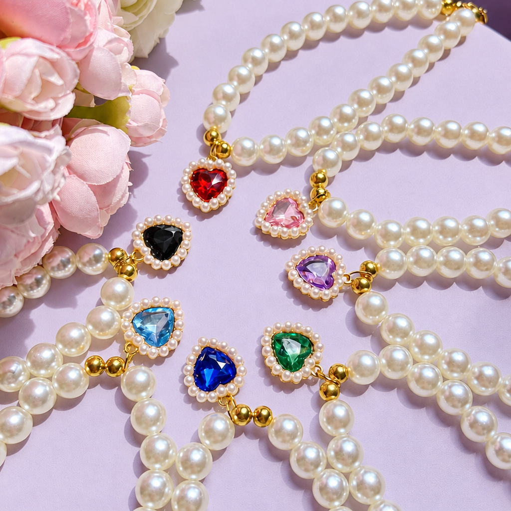 Refined pearl collar image