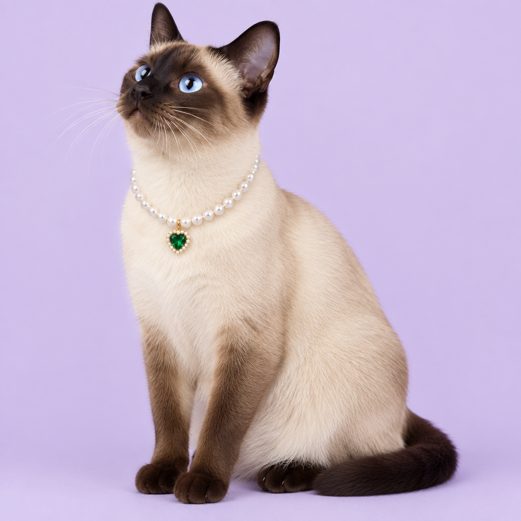 Seal-point Siamese sitting