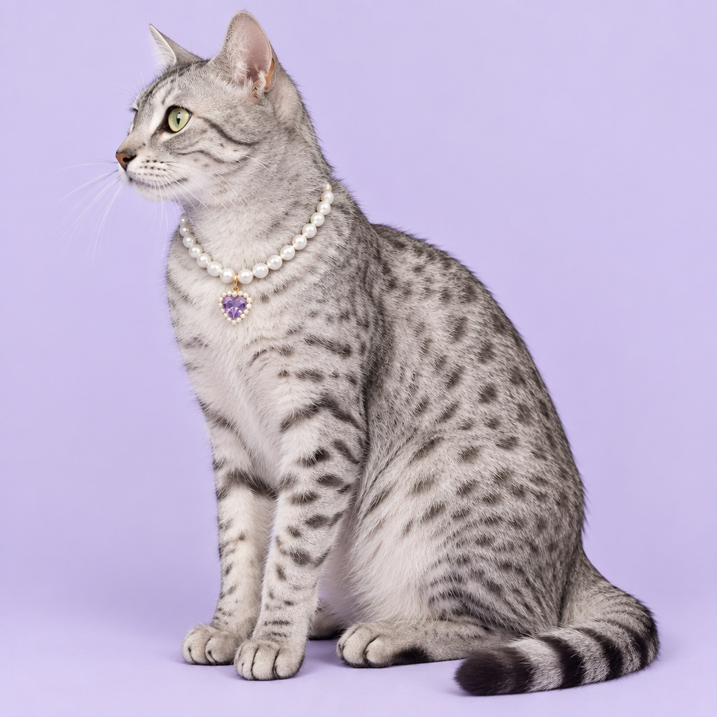 Silver-spotted Egyptian Mau