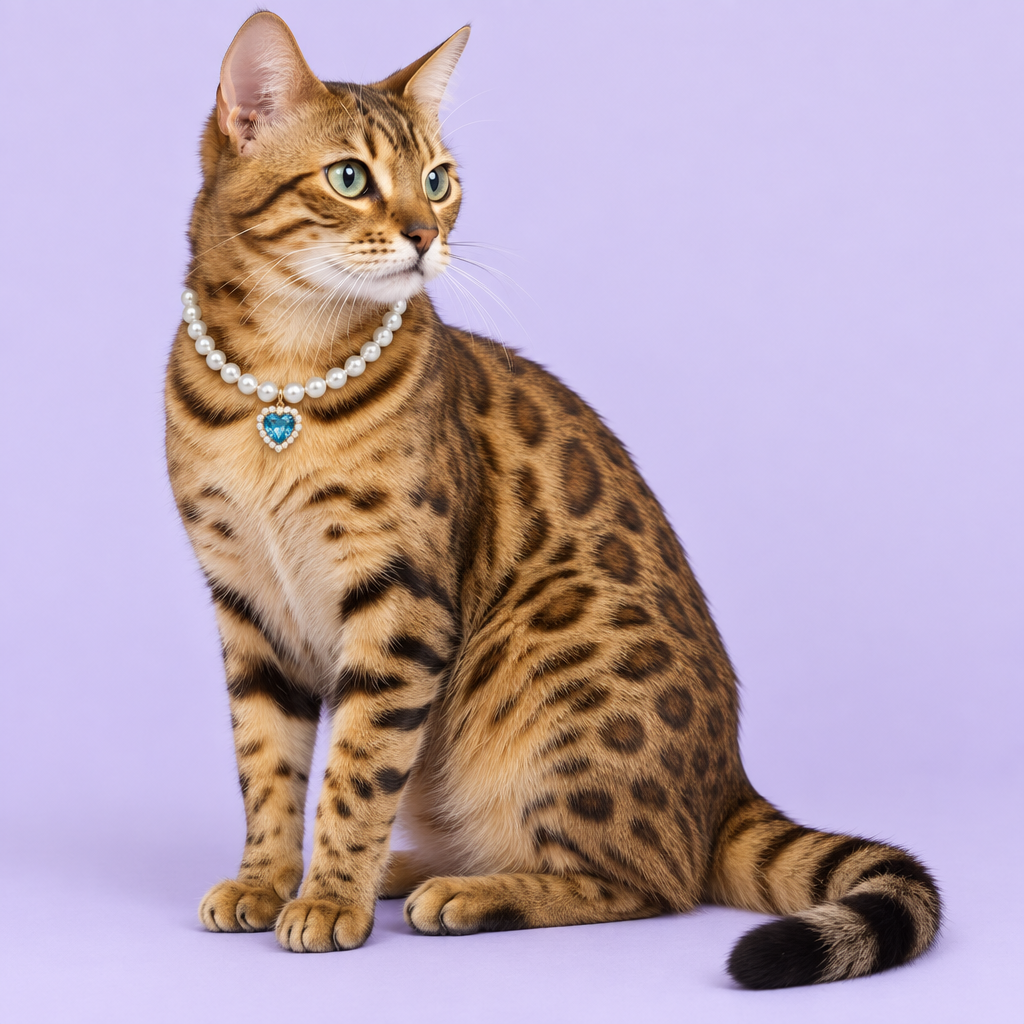 Spotted Bengal cat