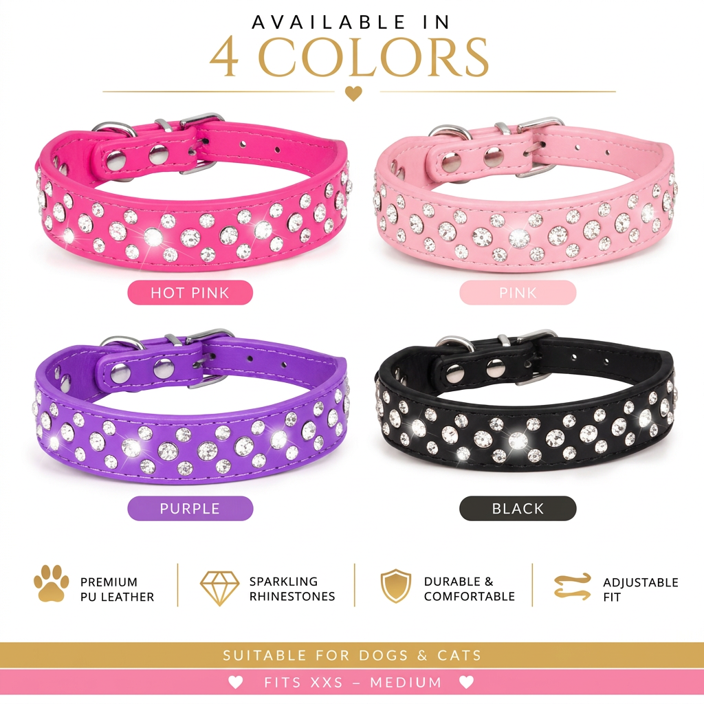 Square collar color chart