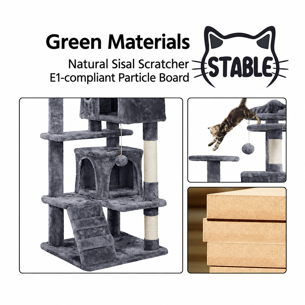 Square materials graphic