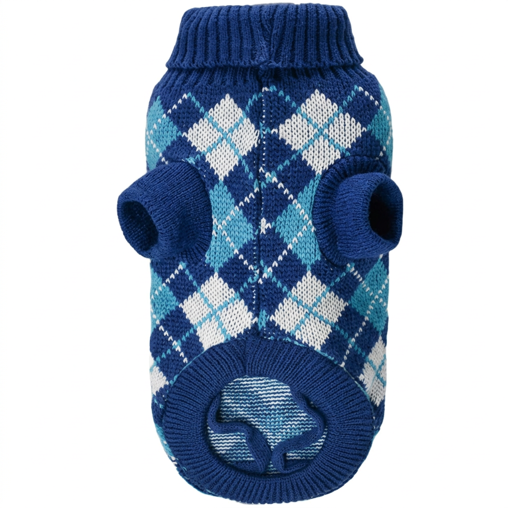 Sweater front view, square white background