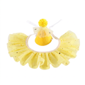 Yellow party set with a cleaner pure white background