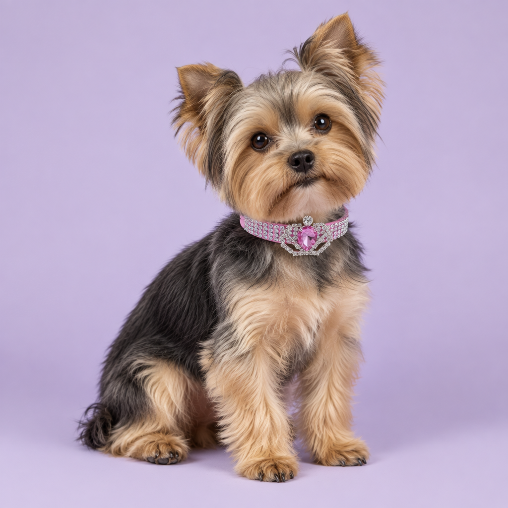 Yorkshire Terrier sitting